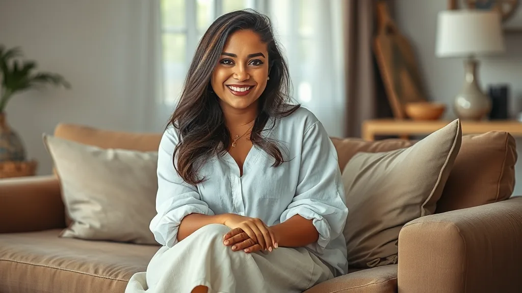 Valentina in verleidelijke lingerie tijdens een privéontvangst afspraak