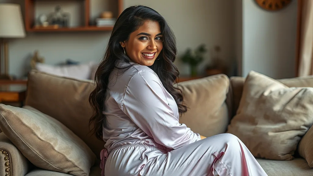 Fernanda van achteren gefotografeerd in een sfeervol ingerichte kamer