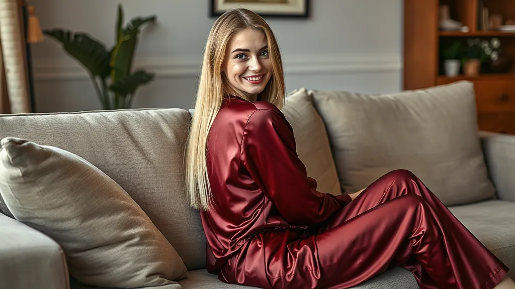 Karolina van achteren gefotografeerd in een sfeervol ingerichte kamer