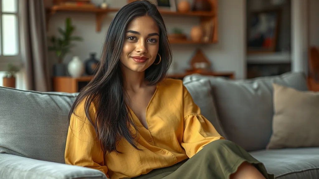 Camila in modieuze casual kleding poserend voor haar seksadvertentie in Rotterdam